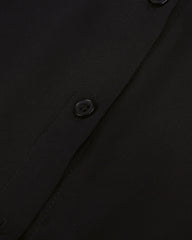 Turn Down Collar Long Sleeve Off Shoulder Long Chiffon Blouse