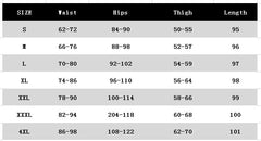 High Waist Pencil Pants Capris Plus Size