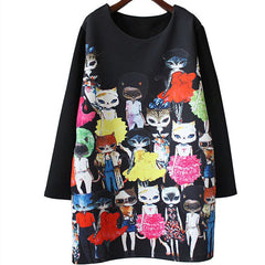 Harajuku Pullovers Loose Casual Thicken Sweatshirt