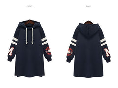 Womens Long Sleeve Jacket Loose Warm Hoodie