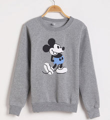 Mouse Printed Sweatshirt Hoodies Tracksuits Pullover