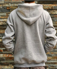 Hooded Long Sleeve Totoro Cartoon Design Pocket Pullover