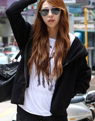 Bat Sleeve Loose Casual Long-sleeved Sweatshirts