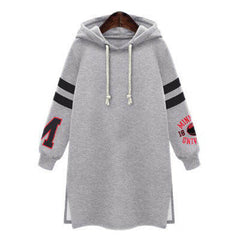 Womens Long Sleeve Jacket Loose Warm Hoodie