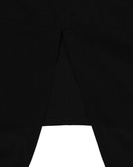 Chiffon Split Backless Short Sleeve Loose Irregular Hem Tops