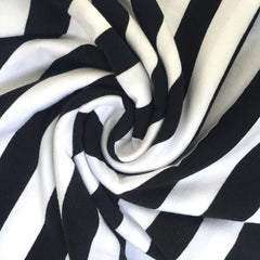 Striped Knee-Length Casual O-neck Loose Dress