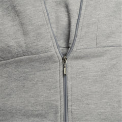 Thick Fleece Warm Sweatshirt Zipper Hoodie