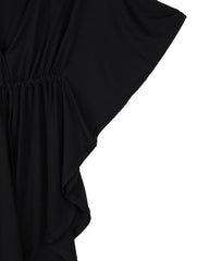 Loose Sexy V-Neck Batwing Sleeve Tee Tops
