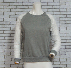 Long Sleeve Lace Crochet Pullovers