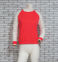 Long Sleeve Lace Crochet Pullovers