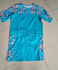 Summer Dress Big Size Printed Dress Straight