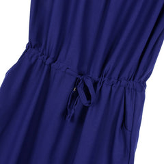 Short Sleeve Lace Long Dress