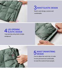 Elastic Plus Size Thicken Female Trousers