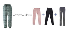 Elastic Plus Size Thicken Female Trousers