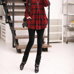 Female Patchwork Pencil Trousers Plus Size