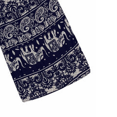 3/4 Sleeve Casual Beach Boho Cover Up Cardigan Long Blouse