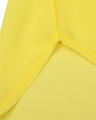 Turn Down Collar Sexy Blouse Mini Dress