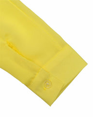 Turn Down Collar Sexy Blouse Mini Dress