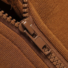 Long Leopard Hooded Sweatshirts Jacket