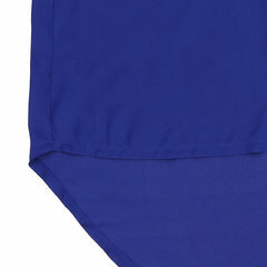 Bow Long Sleeve Casual Amsymetircal Chiffon Blouse