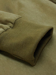 Winter Warm Sweatshirts Casual Solid Hooded Zipper