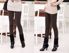 Female Patchwork Pencil Trousers Plus Size