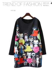 Harajuku Pullovers Loose Casual Thicken Sweatshirt