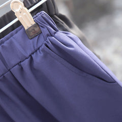 High Waist Chiffon Wide Leg Pants
