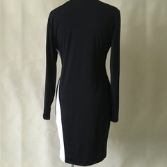 Plus Size Bandage Dress Slim Show Thin