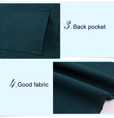 Capris Pants High Waist Elastic Women Casual Pants