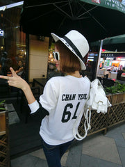 Plus Size Female Black White Tracksuits